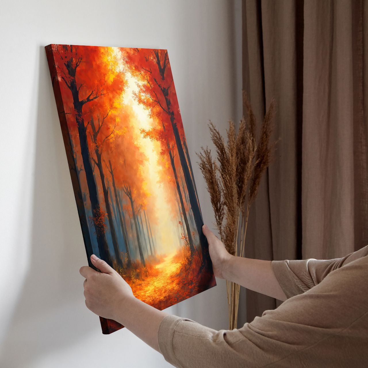 Autumn Path Illumination