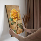 Golden Yellow Rose Elegance