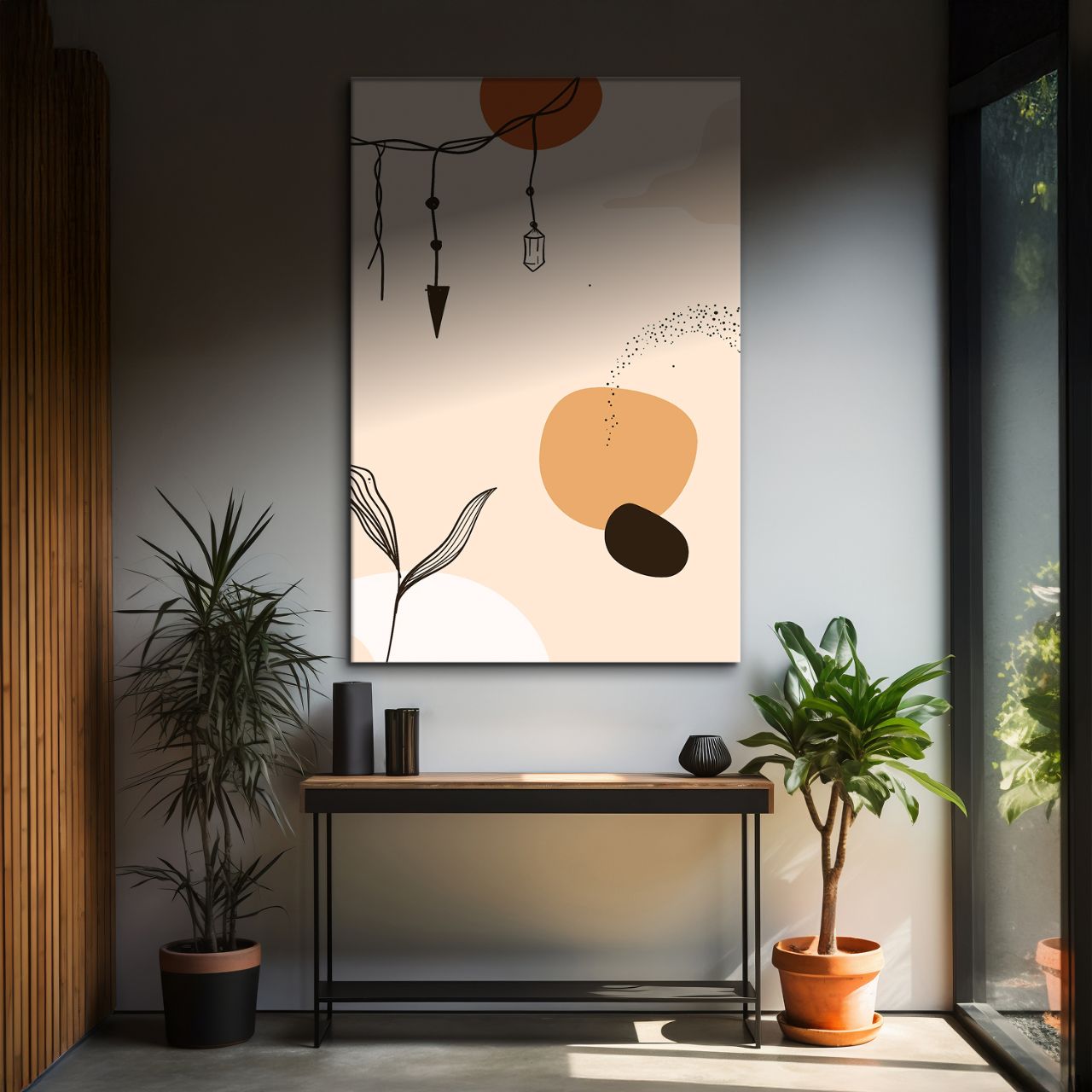 Abstract Boho Terracotta - 2