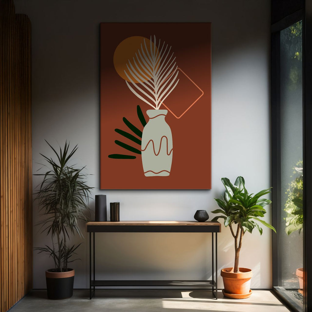 Abstract Boho Arch & Leaf - 2