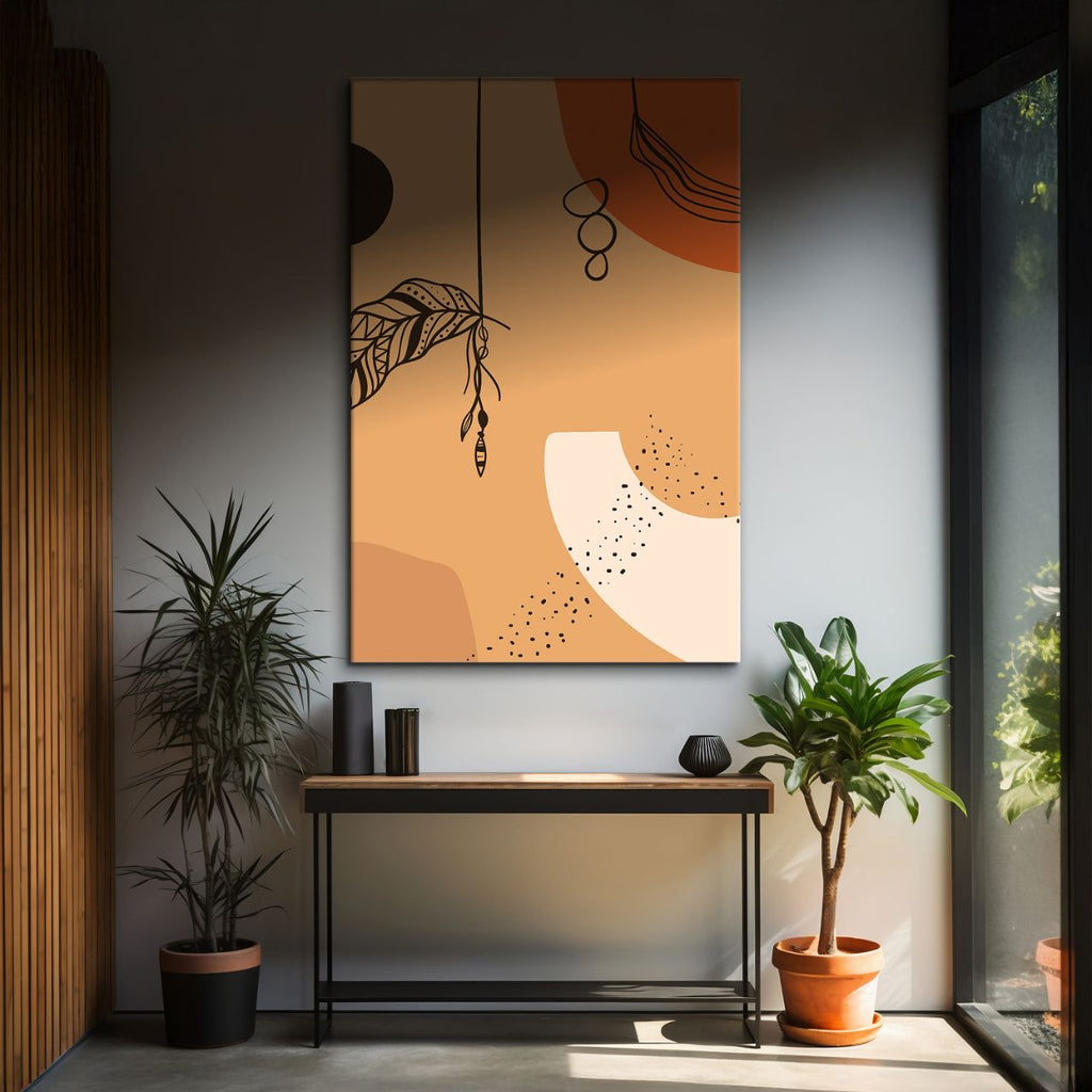 Abstract Boho Terracotta - 3