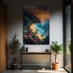 Mountain Moon Forest