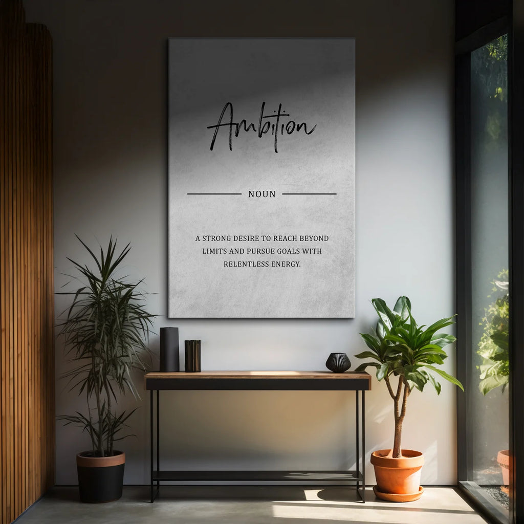 Ambition - Charcoal Black