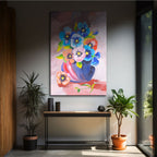 Bold Floral Expression