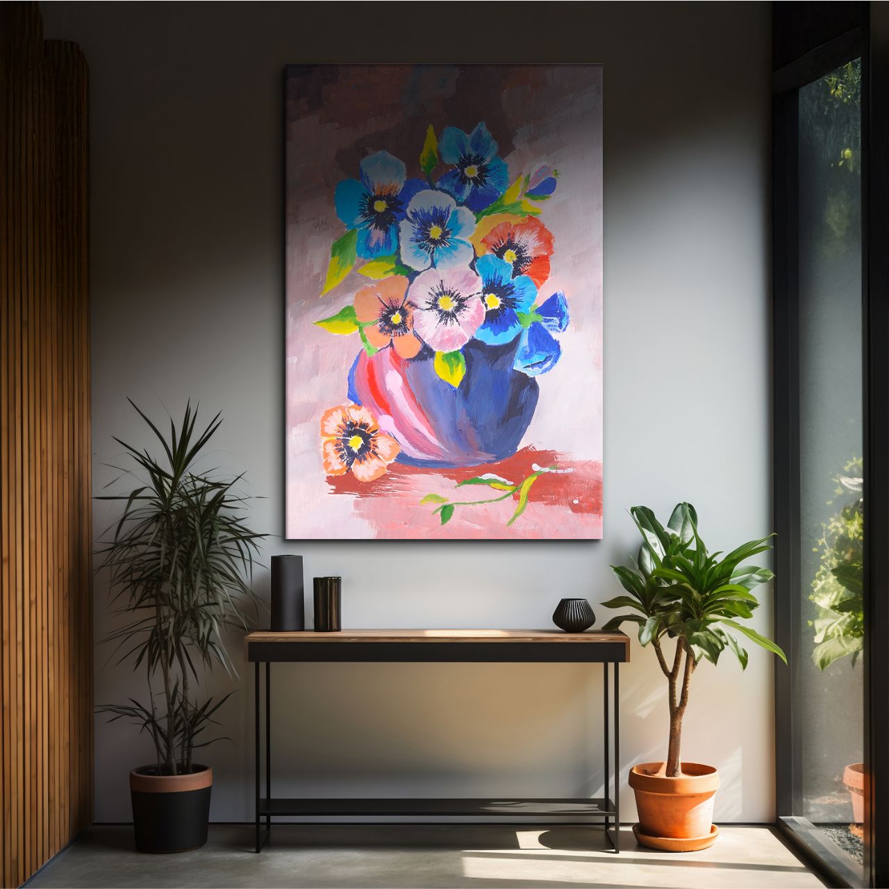 Bold Floral Expression