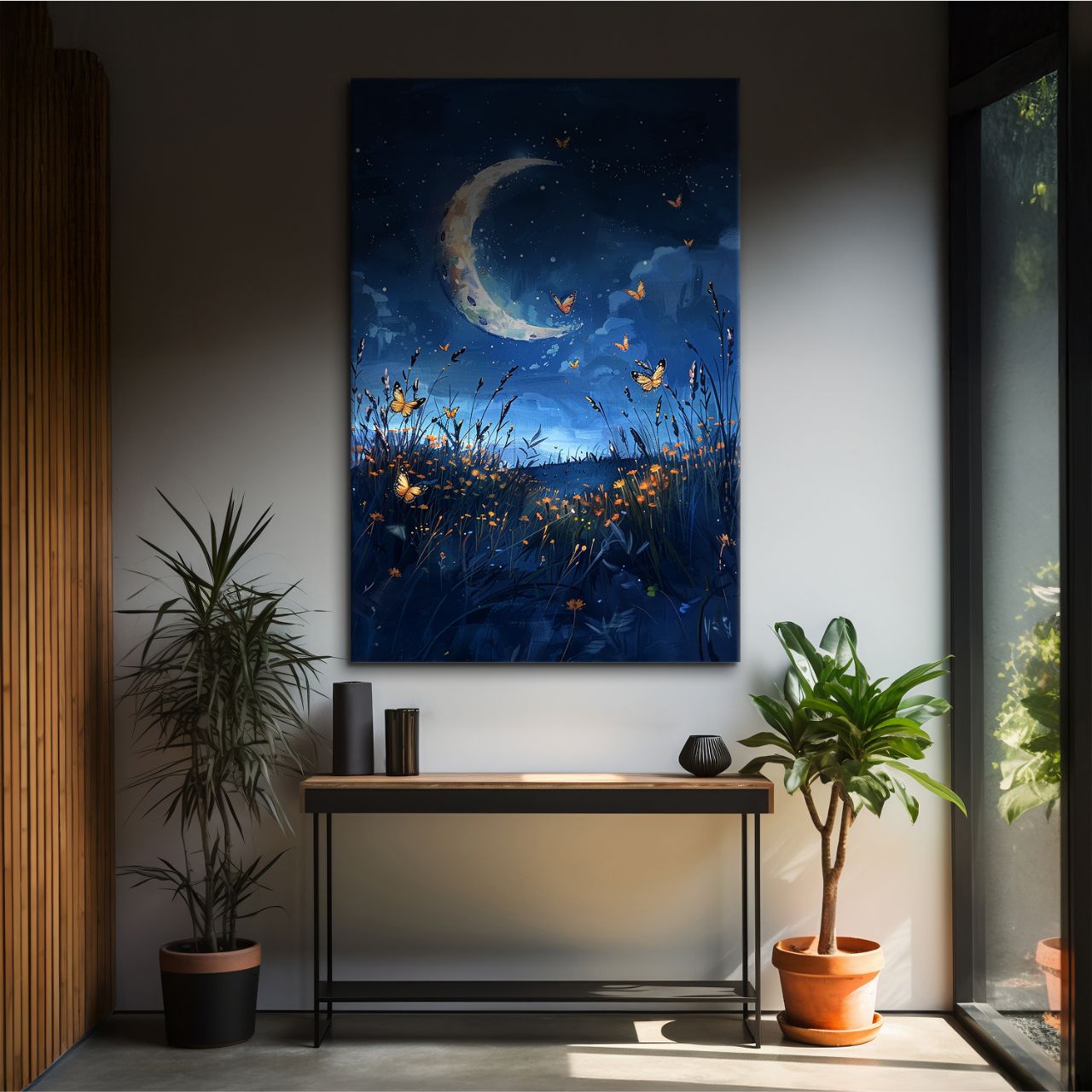 Moonlit Meadow Illustration