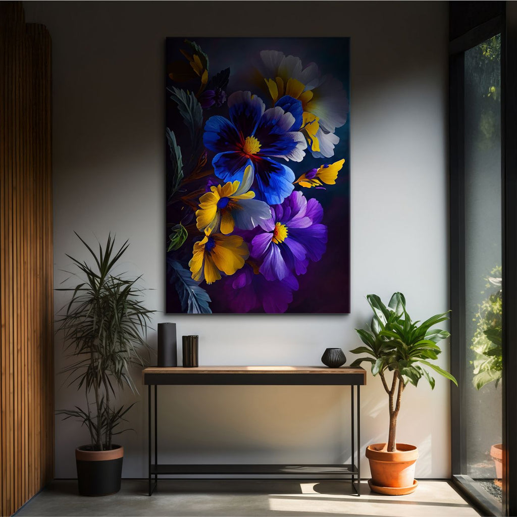 Jewel-Toned Floral Medley