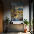 Autumn River Reflection