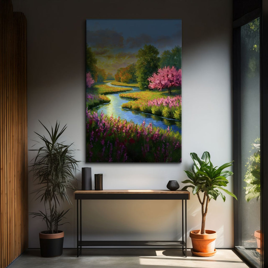 Vibrant River Landscape