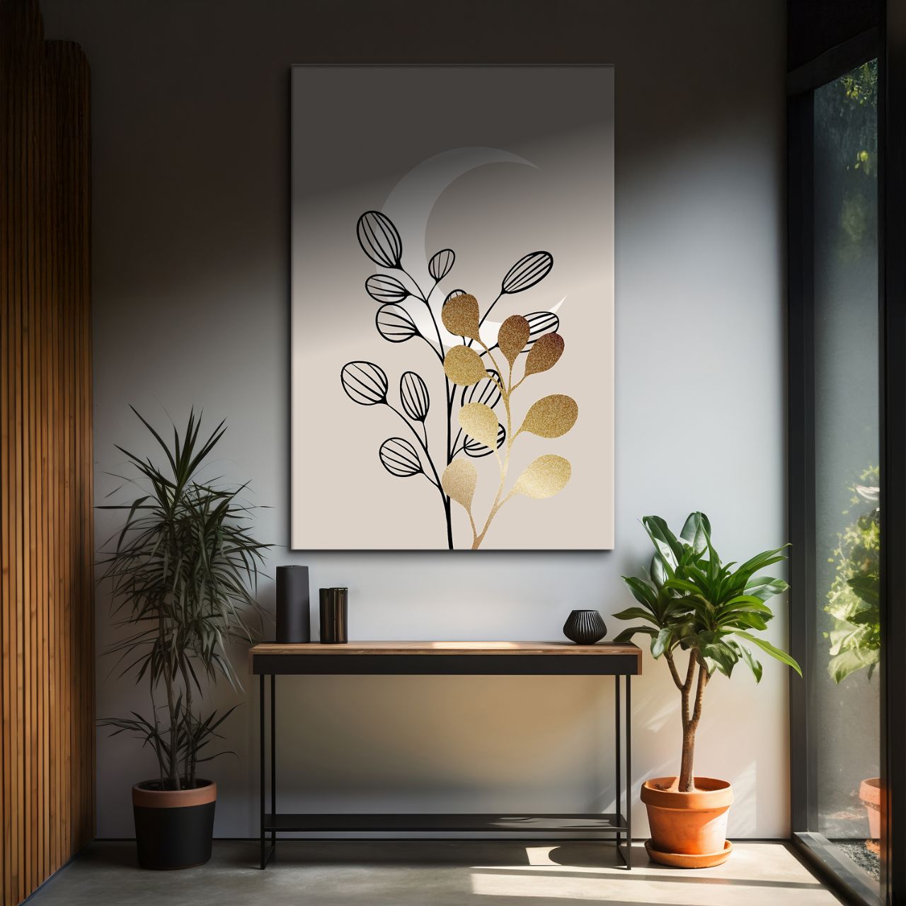 Minimalist Golden Flora - 4