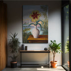 Surreal Floral Landscape