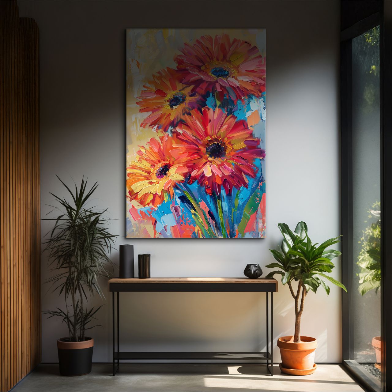 Textured Gerbera Symphony