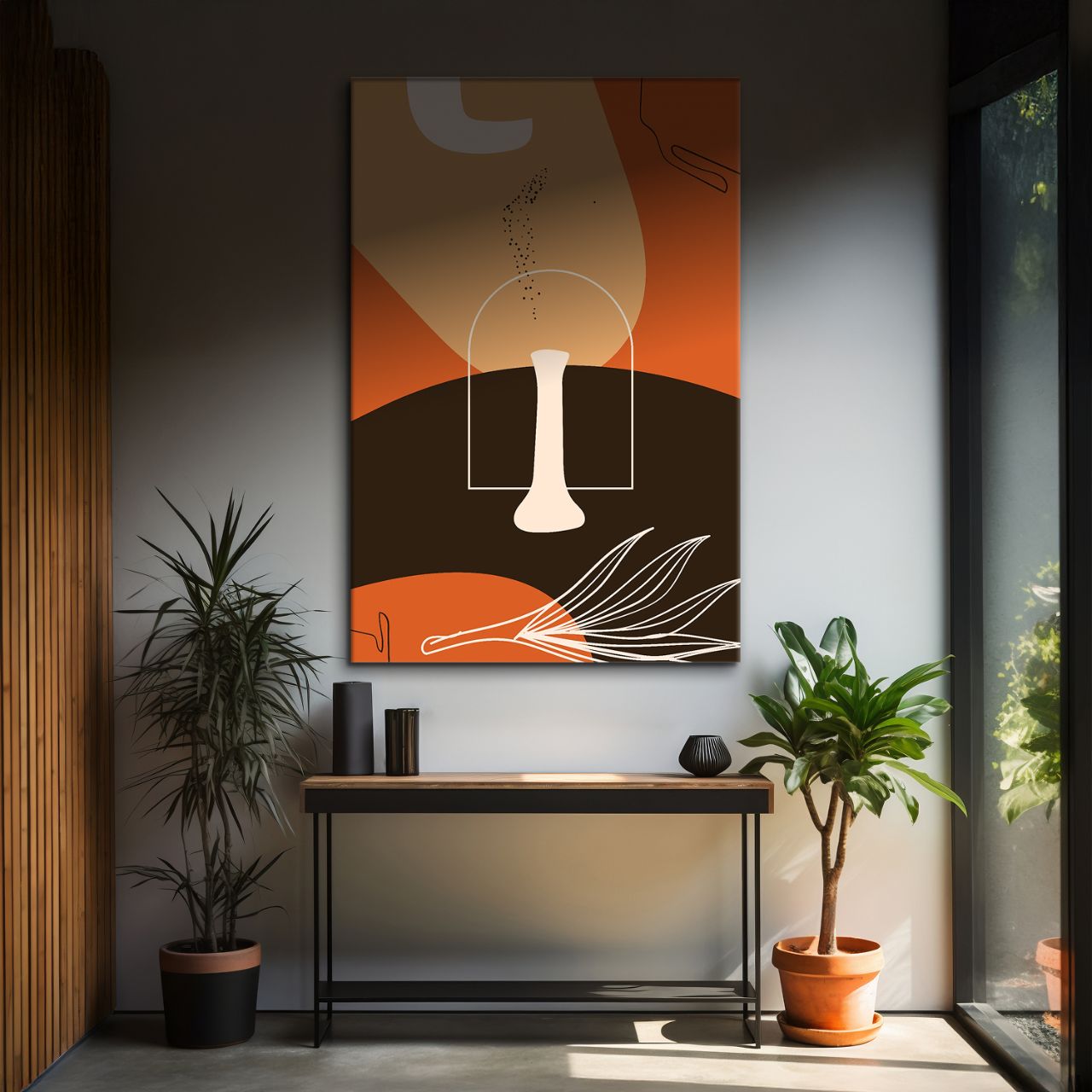 Abstract Boho Terracotta - 1