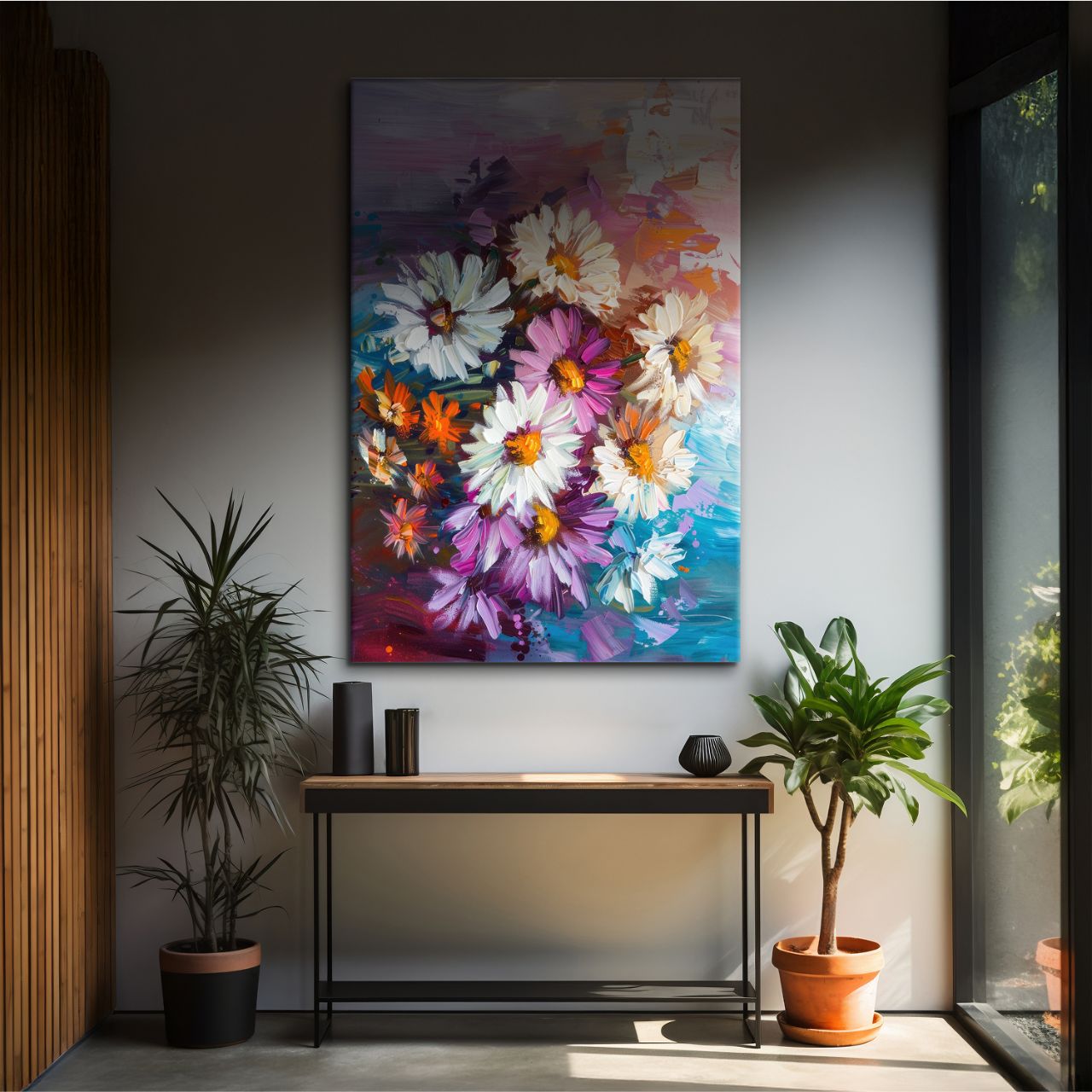 Abstract Hibiscus Blooms