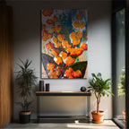 Vibrant Abstract Bloom - 1