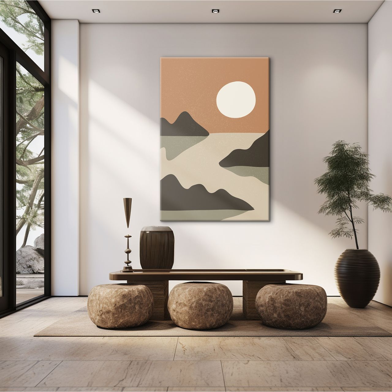 Minimalist Golden Suns - 2