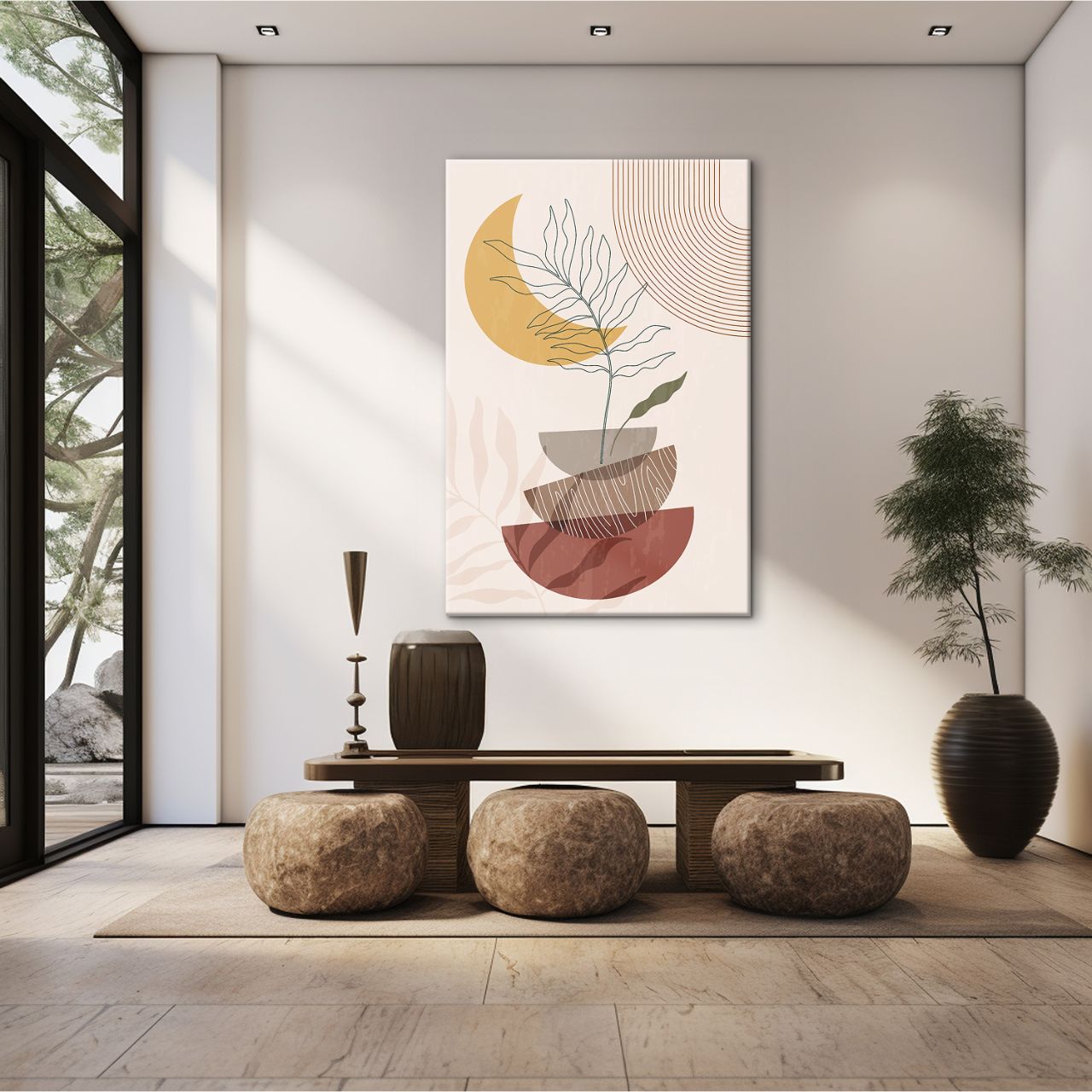 Abstract Boho Landscape - 3