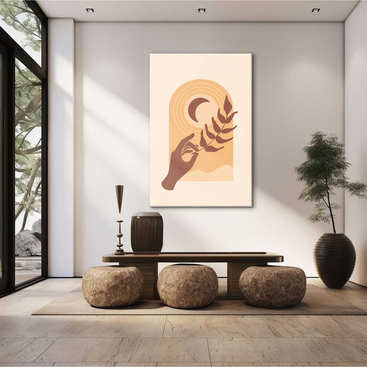 Celestial Boho Abstract - 2