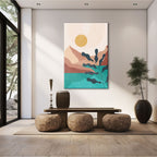 Abstract Boho Landscape - 1