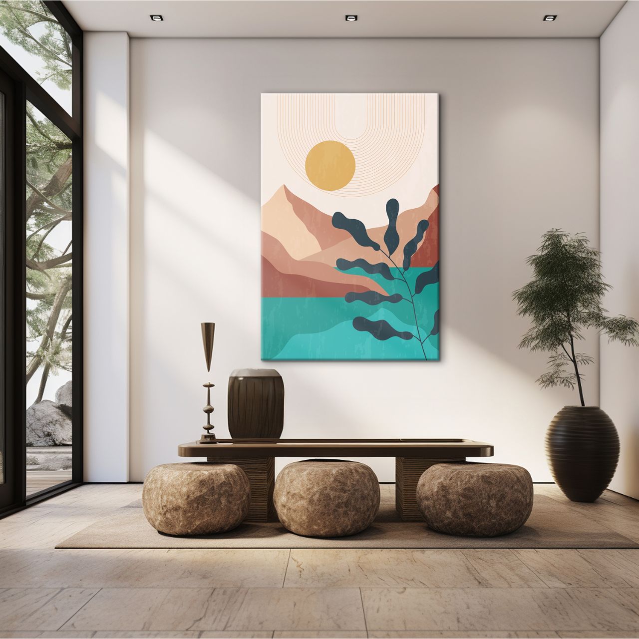 Abstract Boho Landscape - 1