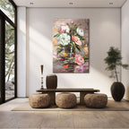 Textured Peony & Rose Bouquet