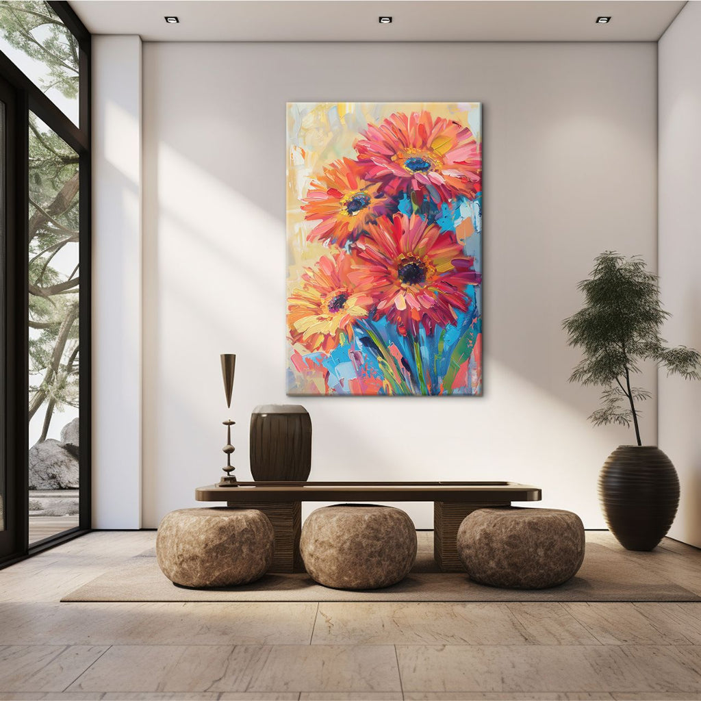 Textured Gerbera Symphony