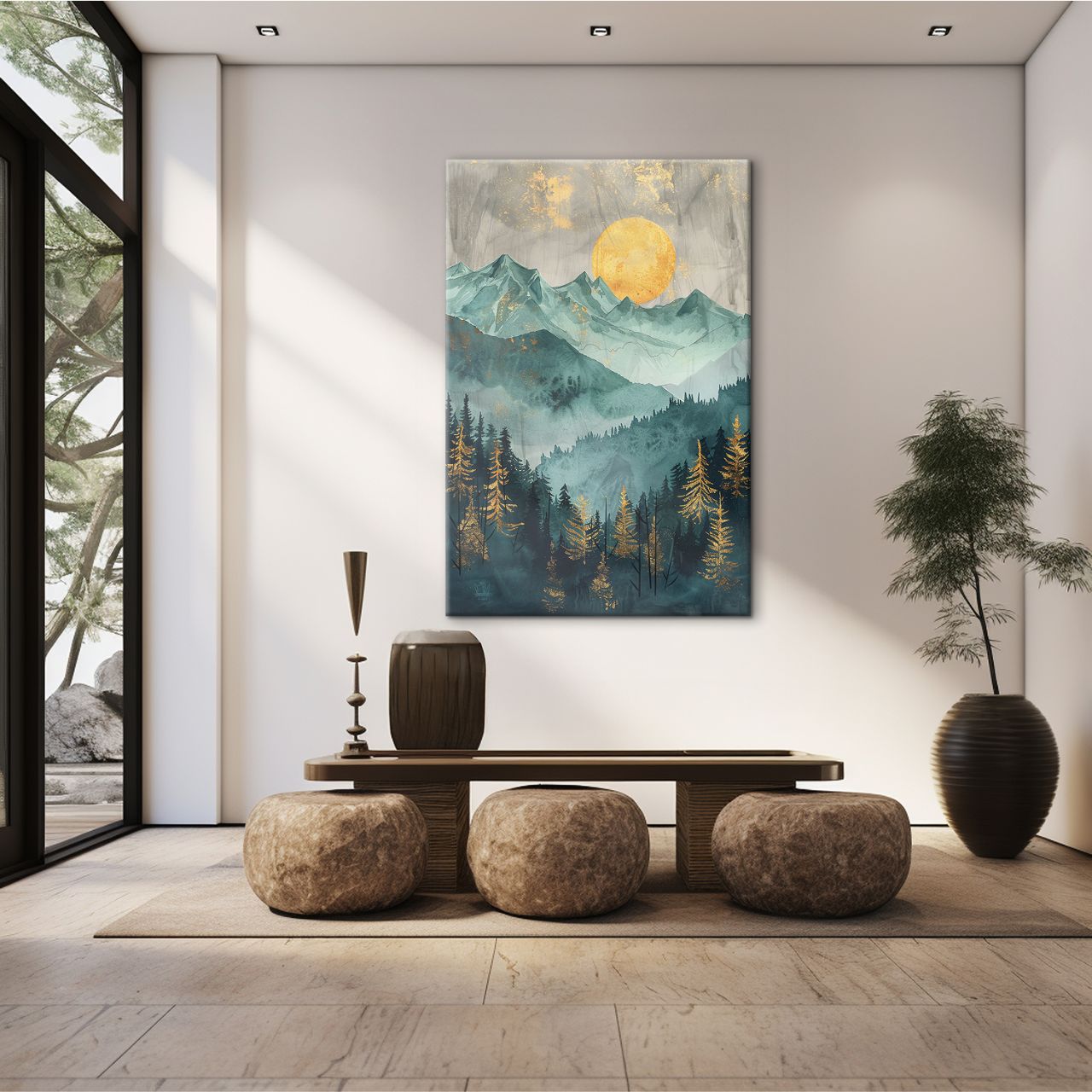 Golden Forest Mountains