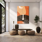 Abstract Boho Terracotta - 1