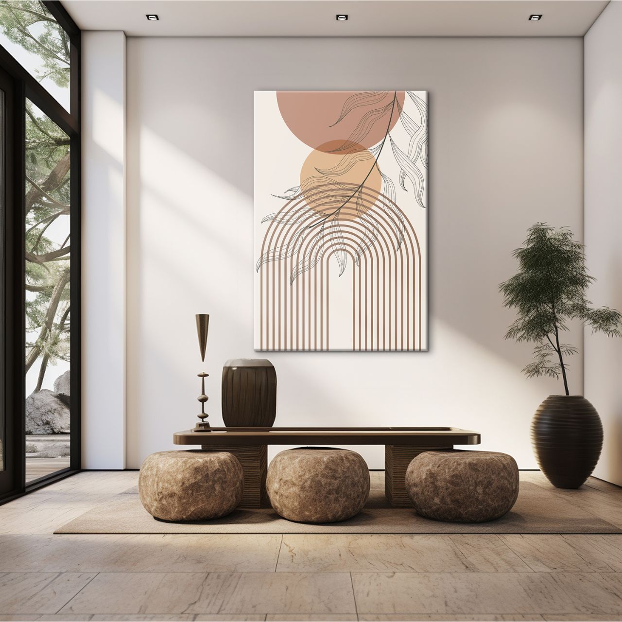 Abstract Boho Paint - 1