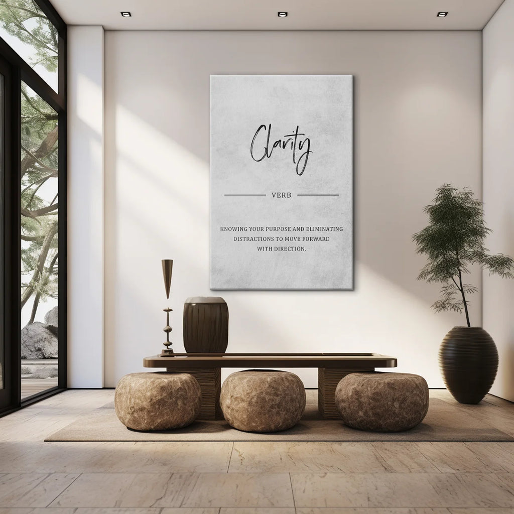 Clarity - Charcoal Black