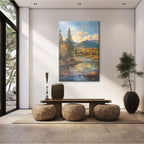 Autumn River Reflection