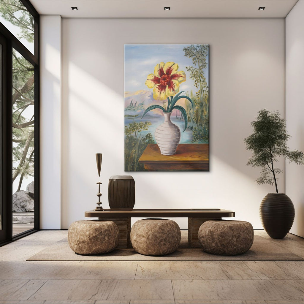 Surreal Floral Landscape