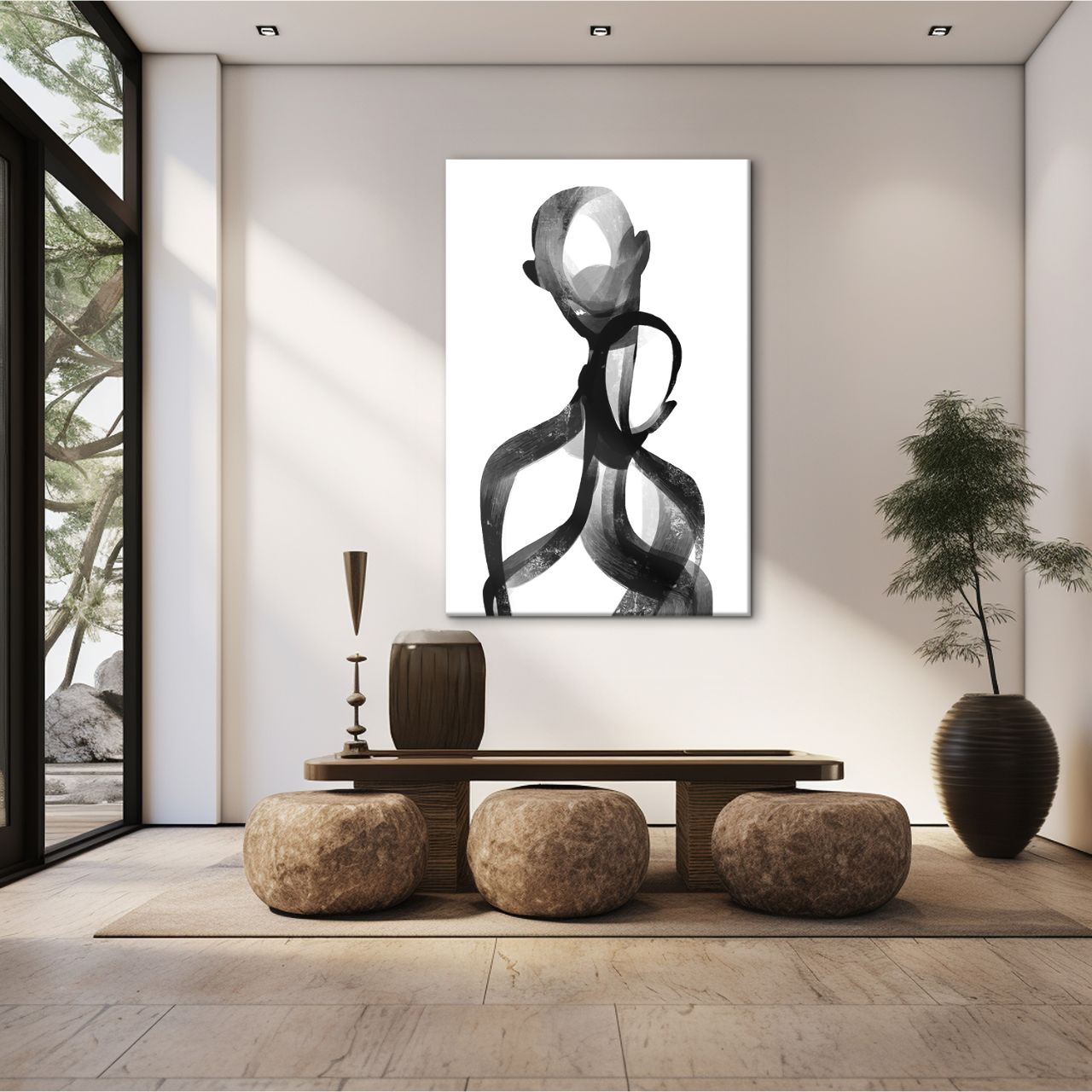 Marbled Ink Flow - I