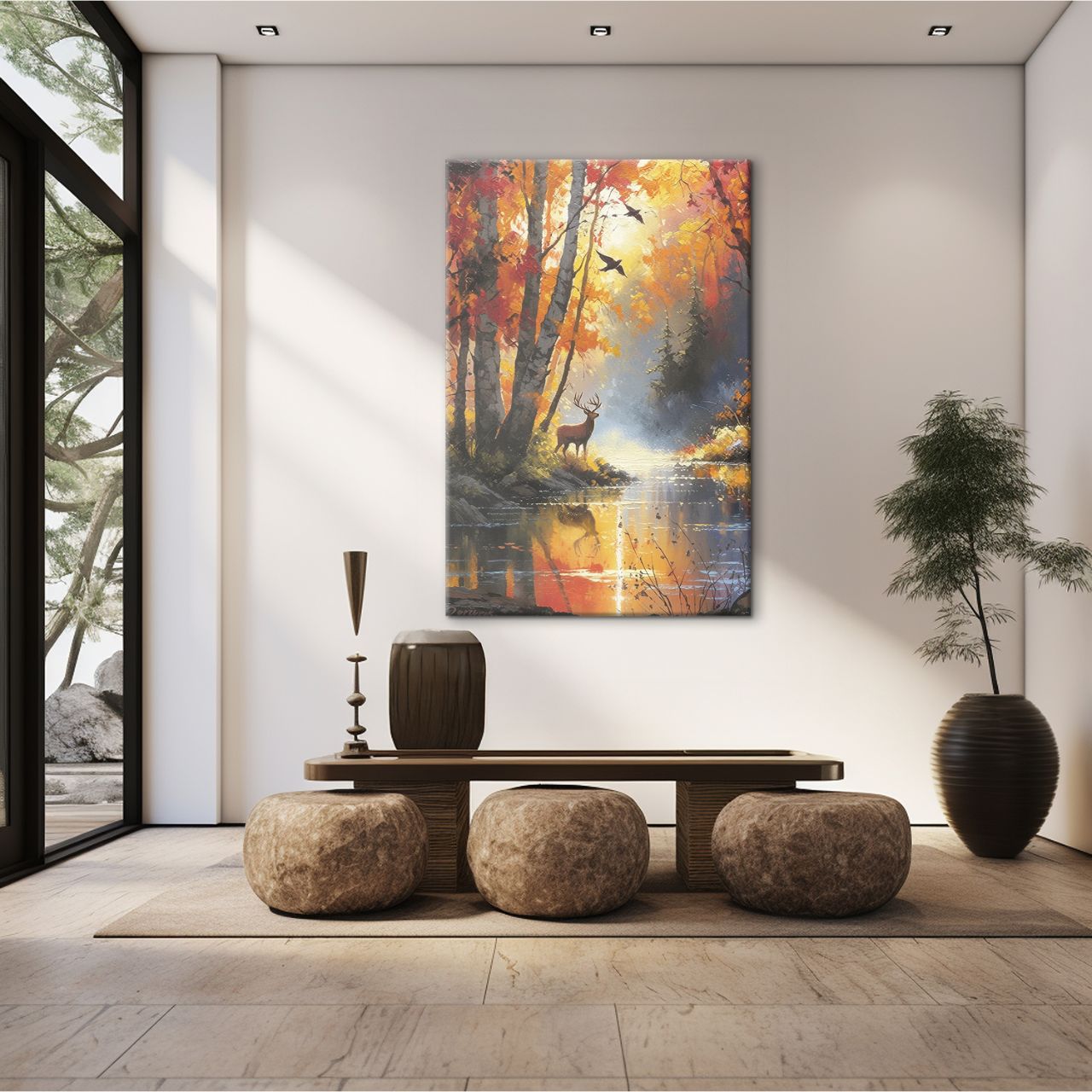 Minimalist Mountain View