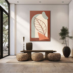 Abstract Boho Arch & Leaf - 1