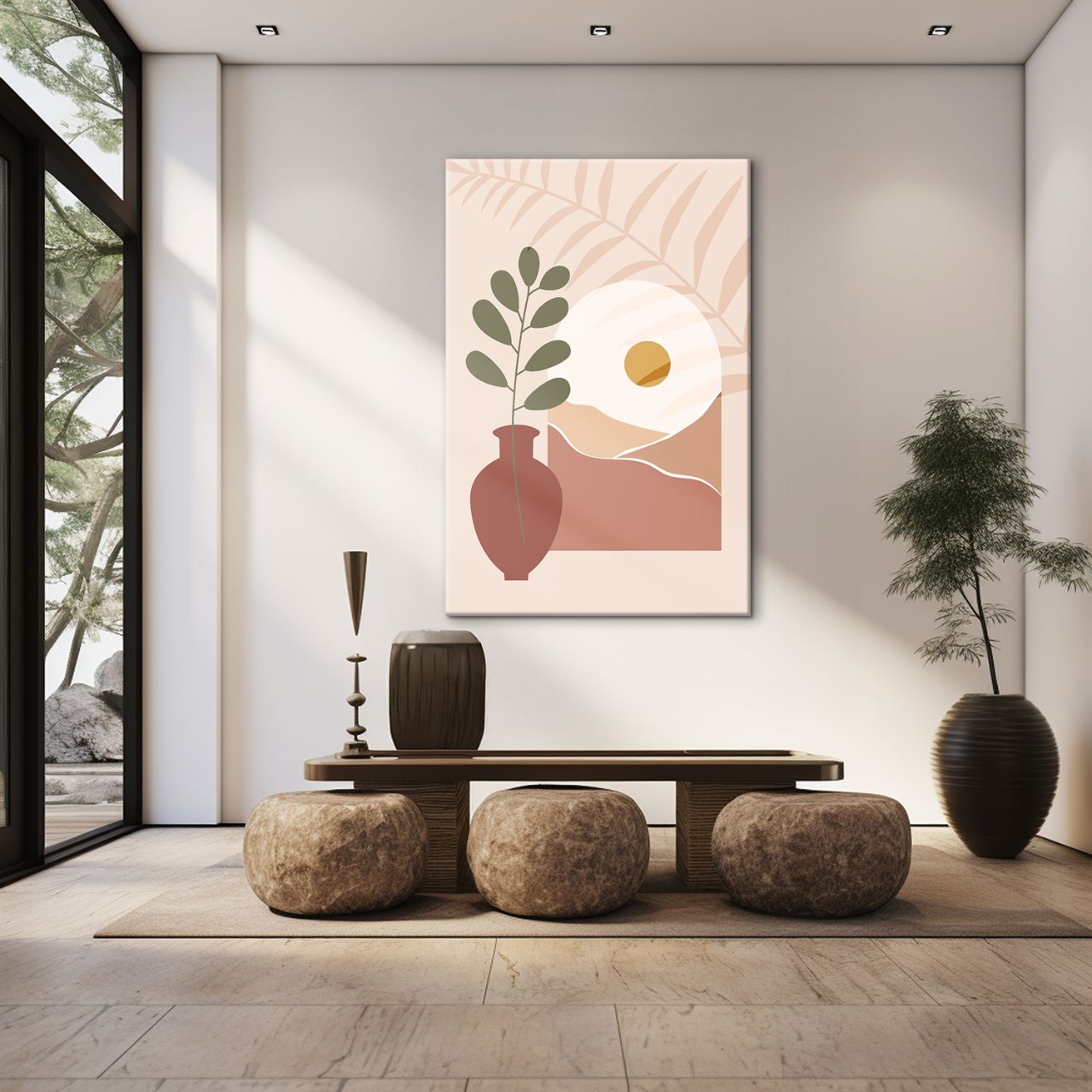 Abstract Boho Landscape - 2