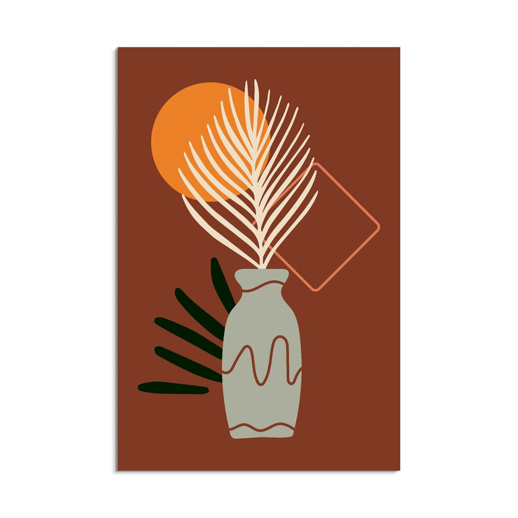 Abstract Boho Arch & Leaf - 2