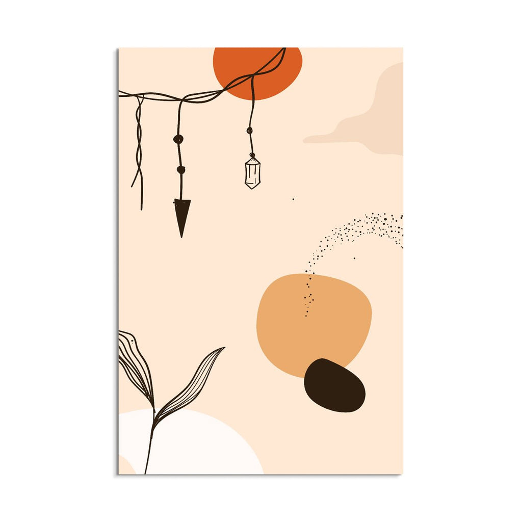 Abstract Boho Terracotta - 2