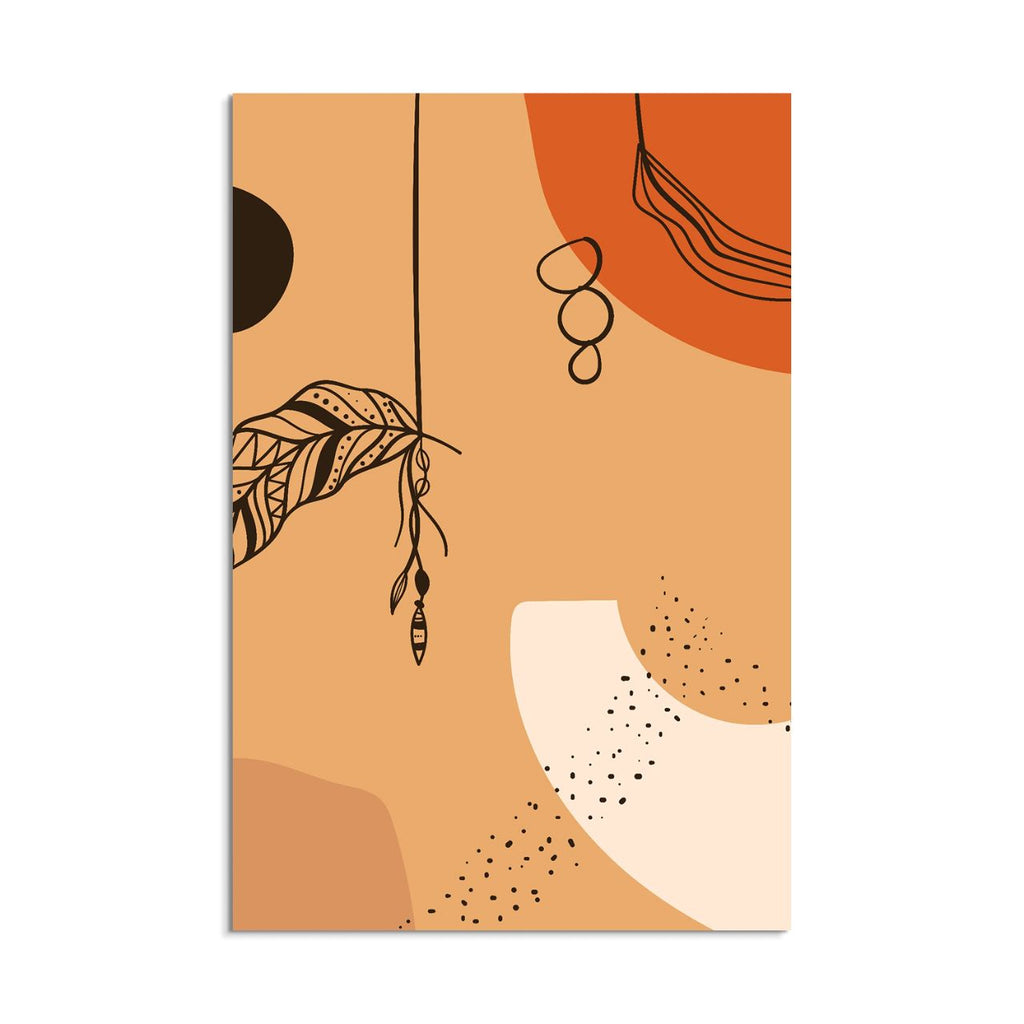 Abstract Boho Terracotta - 3