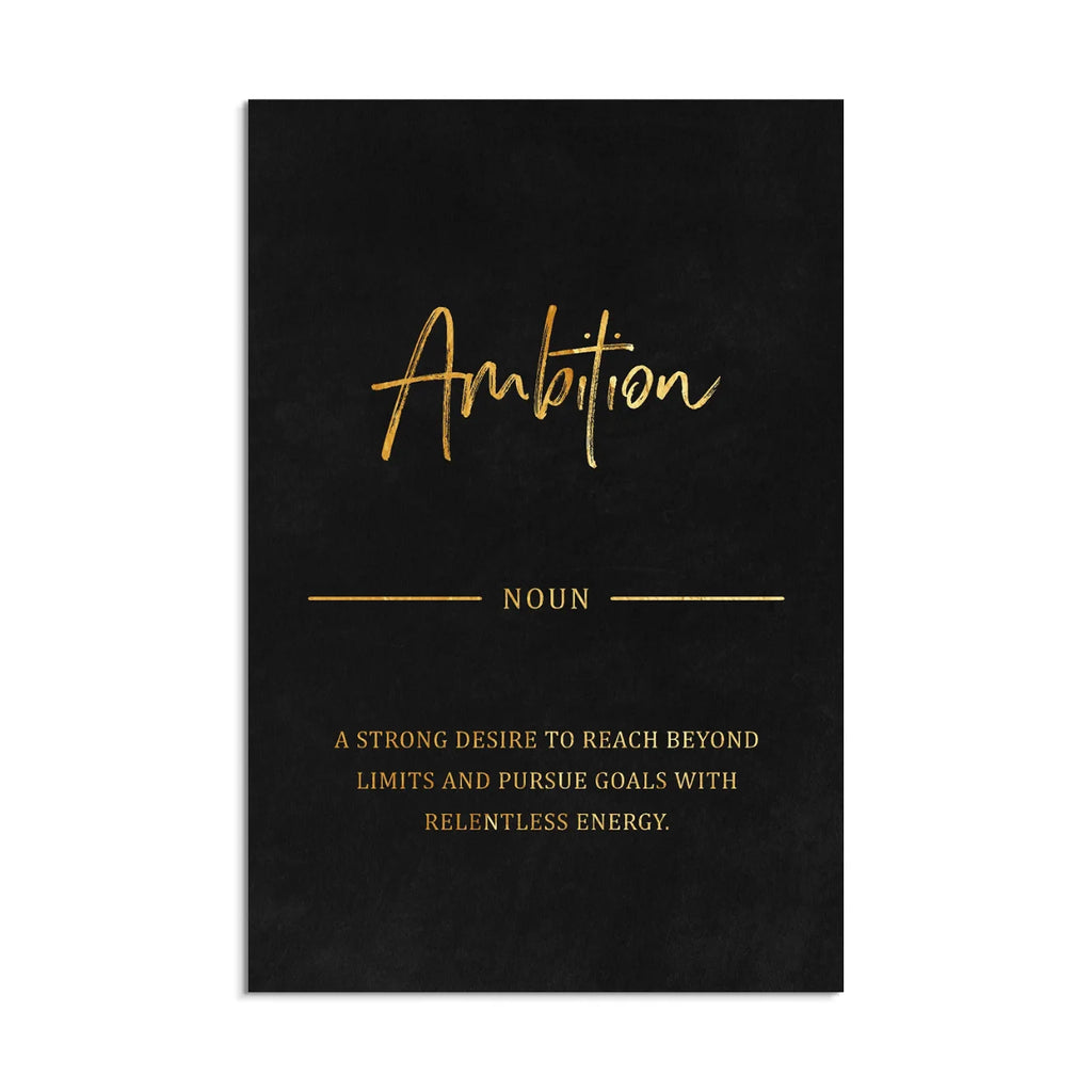 Ambition - Golden Black