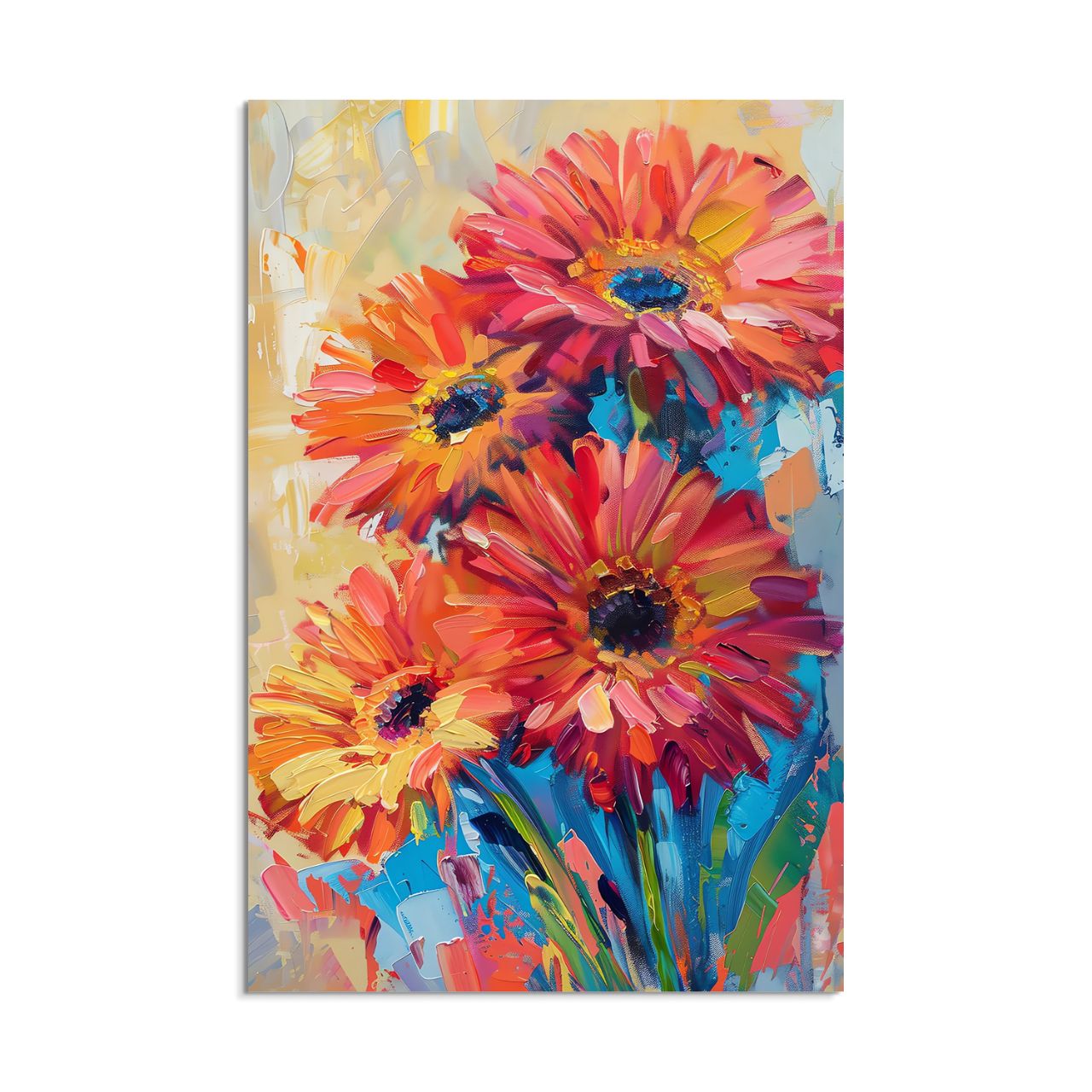 Textured Gerbera Symphony