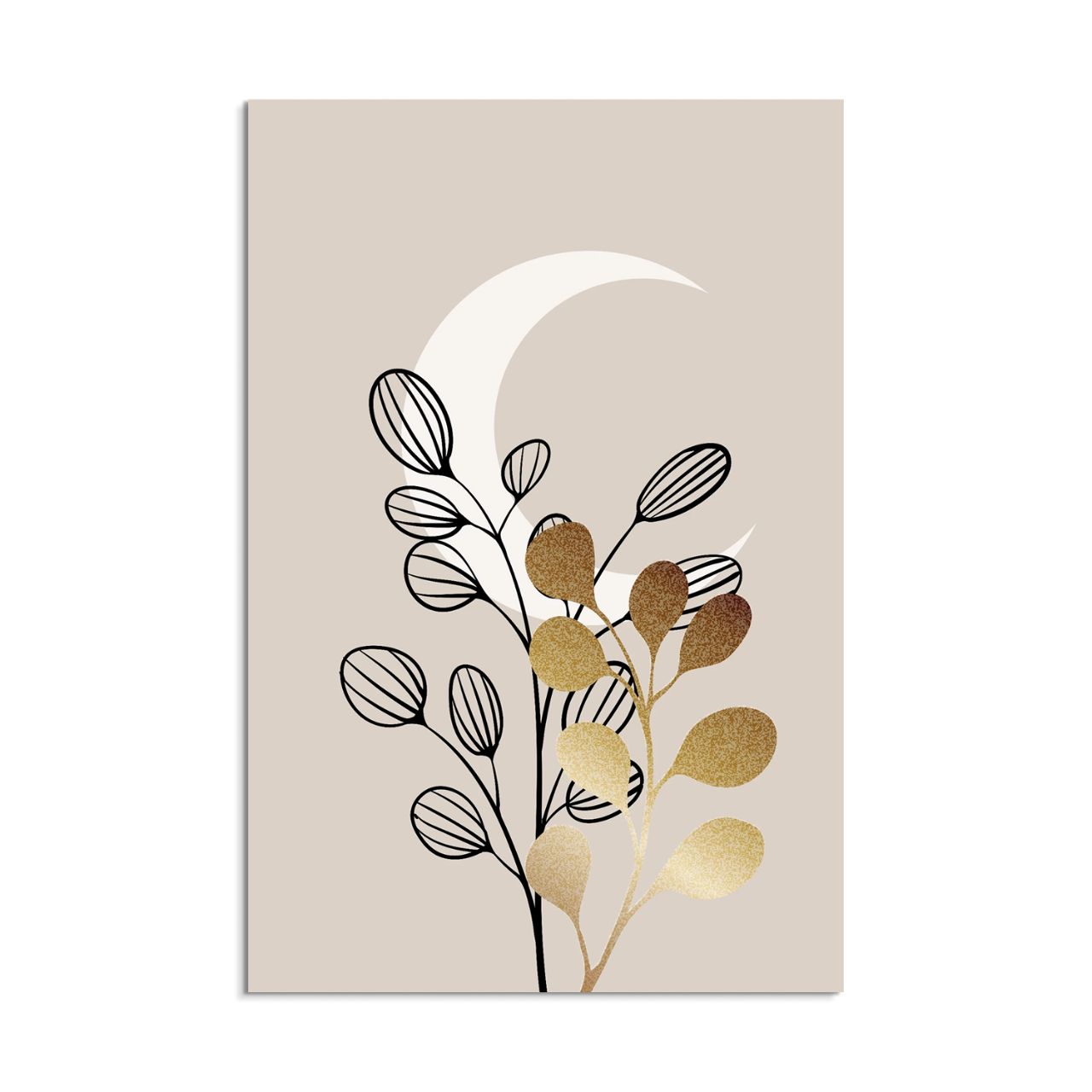 Minimalist Golden Flora - 4