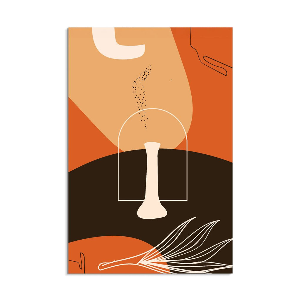 Abstract Boho Terracotta - 1