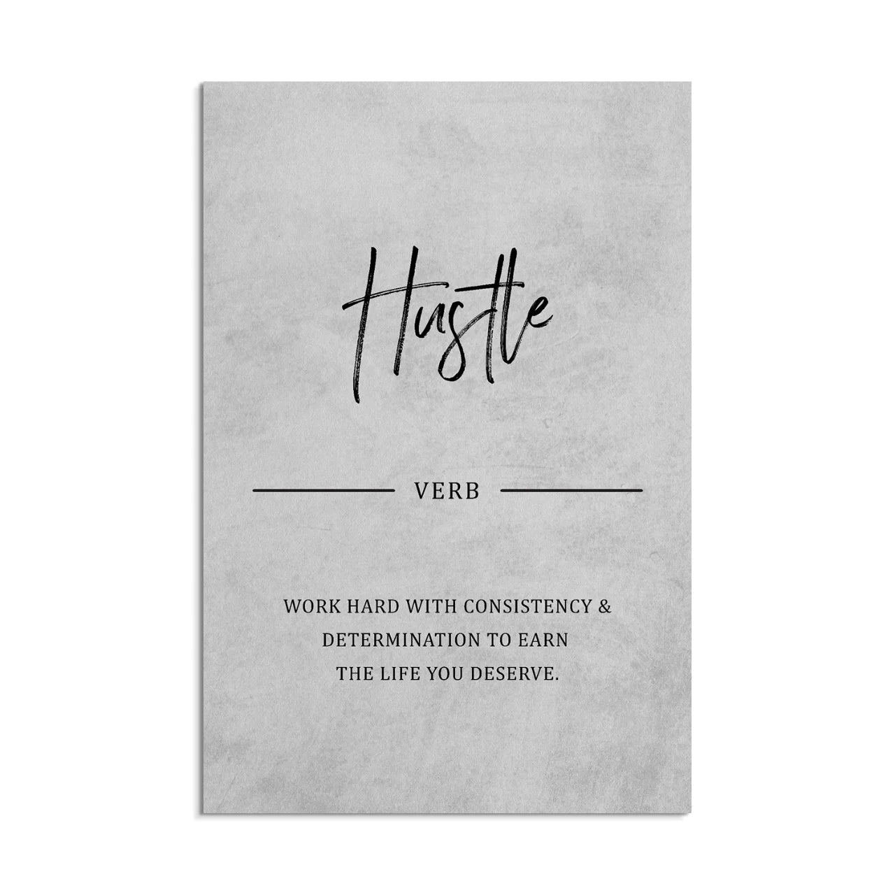 Hustle - Charcoal Black
