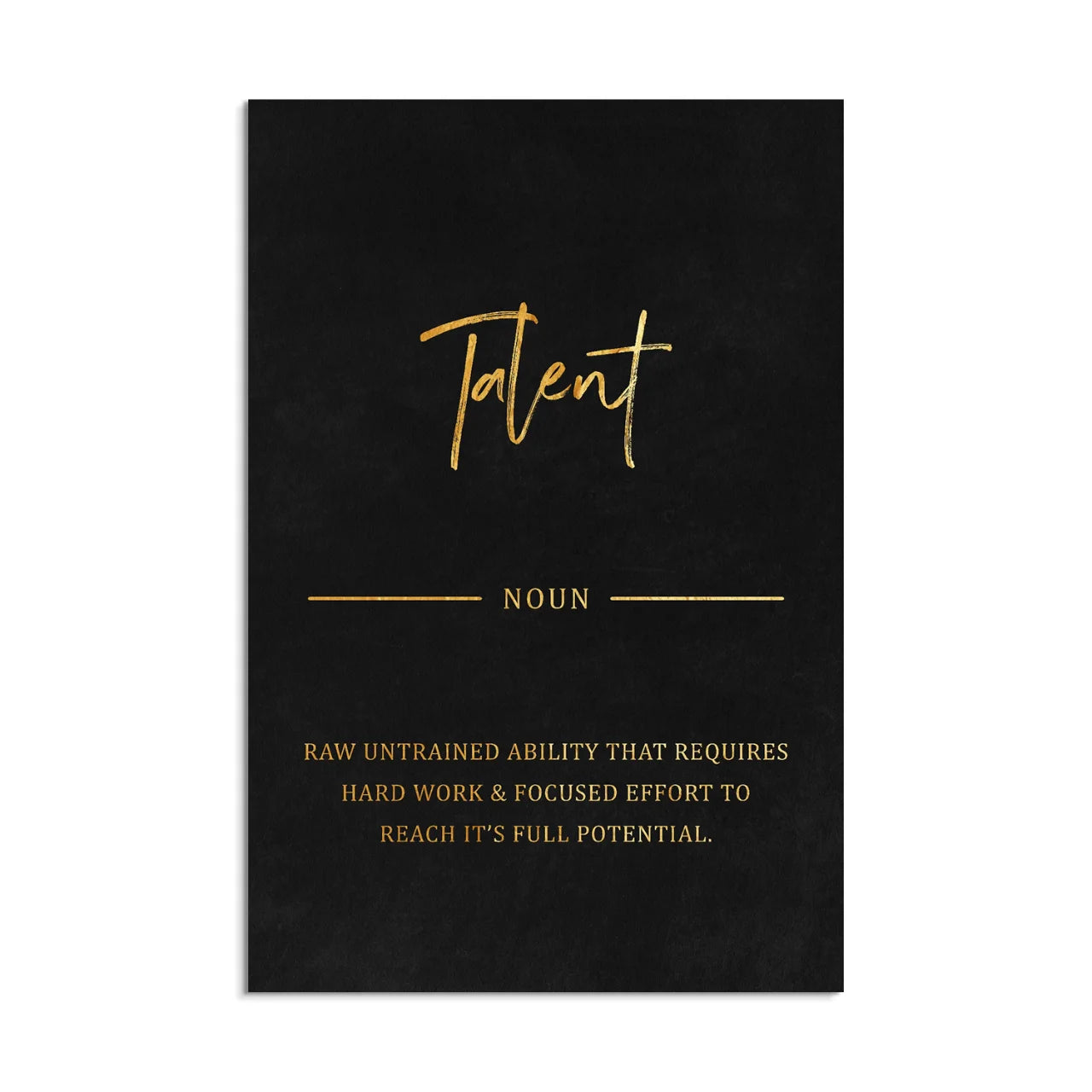 Talent - Golden Black