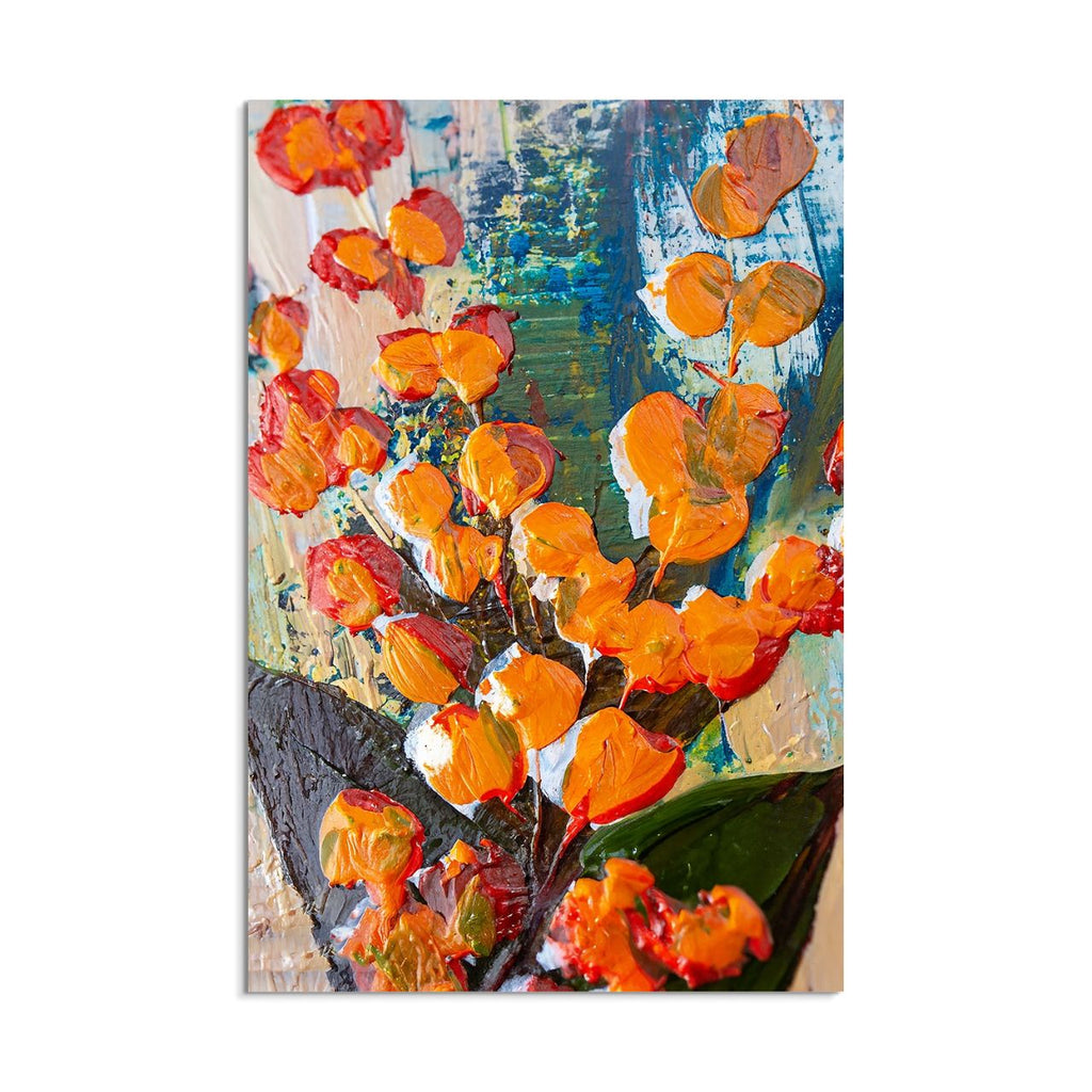 Vibrant Abstract Bloom - 1