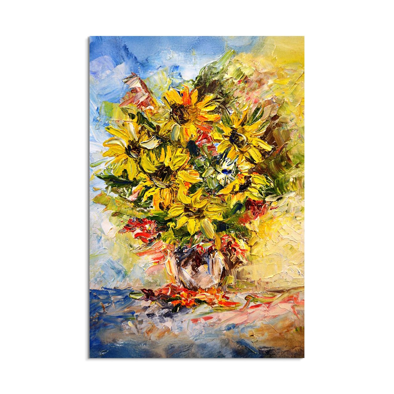 Textured Sunflower Bouquet