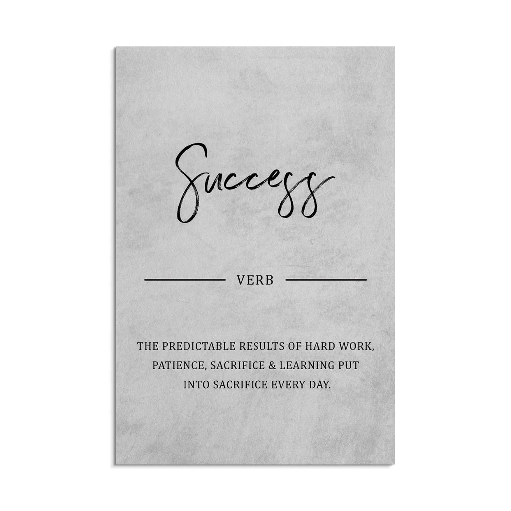 Success- Charcoal Black