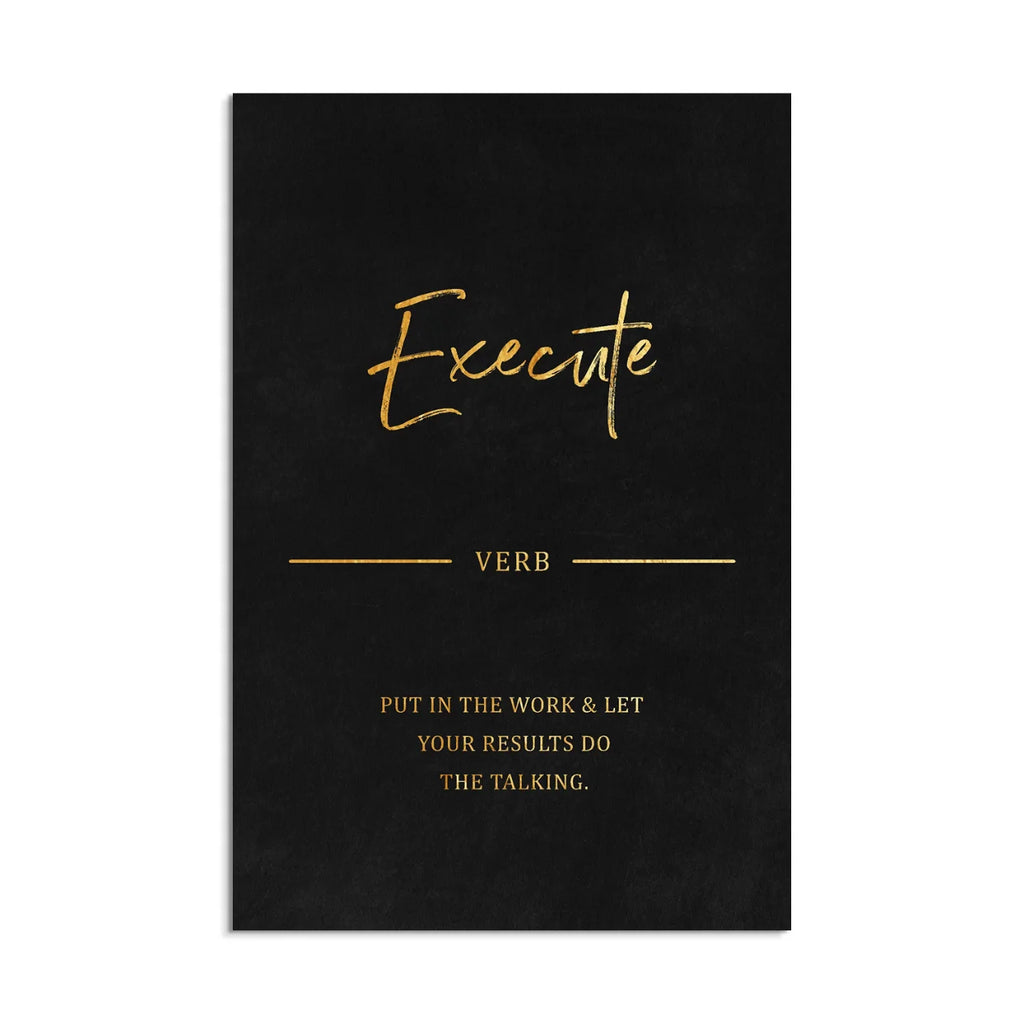 Execute - Golden Black