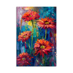 Fiery Gerbera Impression